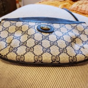 Navy Gucci Crossbody